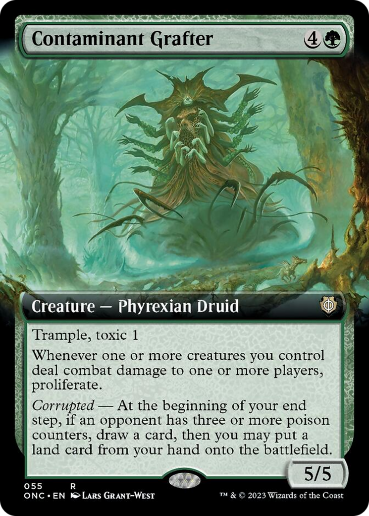 Contaminant Grafter (Extended Art) [Phyrexia: All Will Be One Commander]