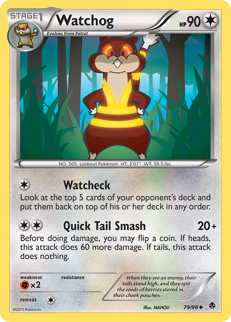 Watchog (79/98) [Black & White: Emerging Powers]