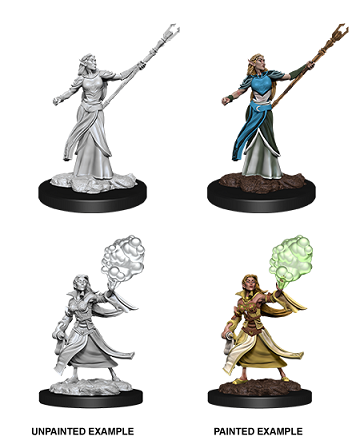 D&D Unpainted Minis: Elf Sorcerer