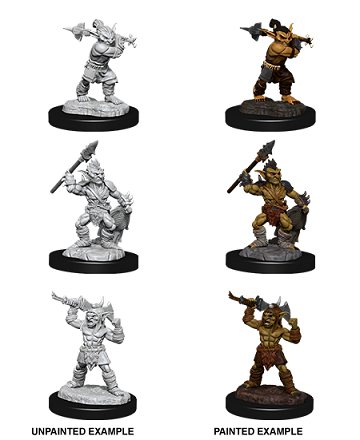 D&D Unpainted Minis: Goblins and Goblin Boss