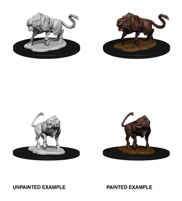 D&D Unpainted Minis: Leucrotta