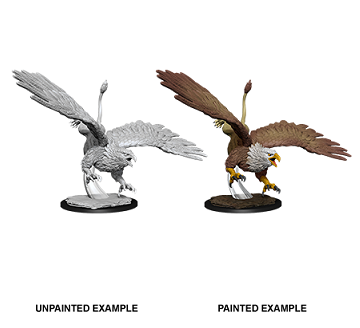 D&D Unpainted Minis: Griffon, Diving Griffon