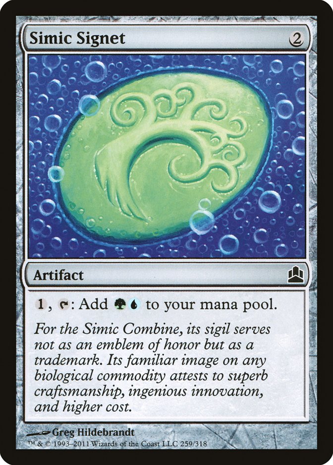 Simic Signet [Commander 2011]