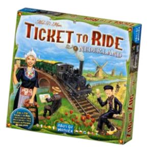 Picture of the Board Game: Ticket to Ride Map Collection: Volume 4 - Nederland