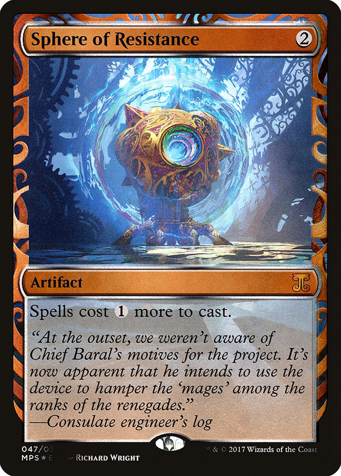 Sphere of Resistance [Kaladesh Inventions]