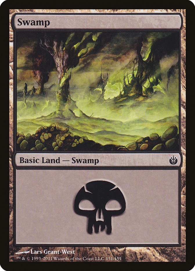 Swamp (151) [Mirrodin Besieged]