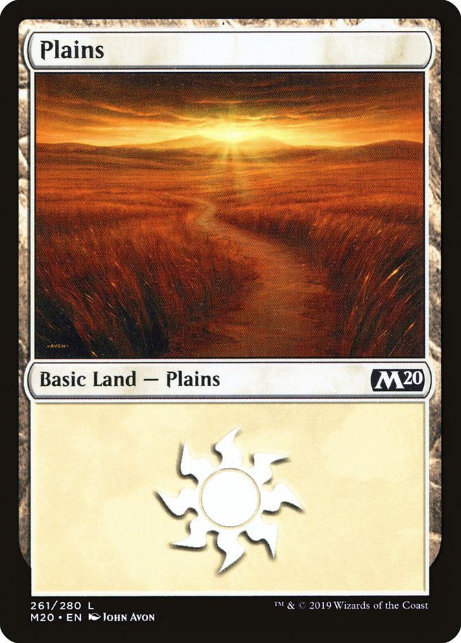 Plains (261) [Core Set 2020]