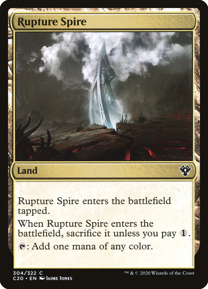 Rupture Spire [Commander 2020]