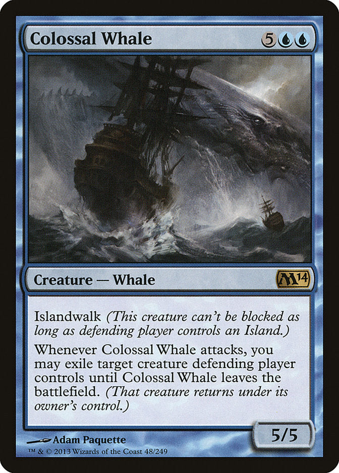 Colossal Whale [Magic 2014]