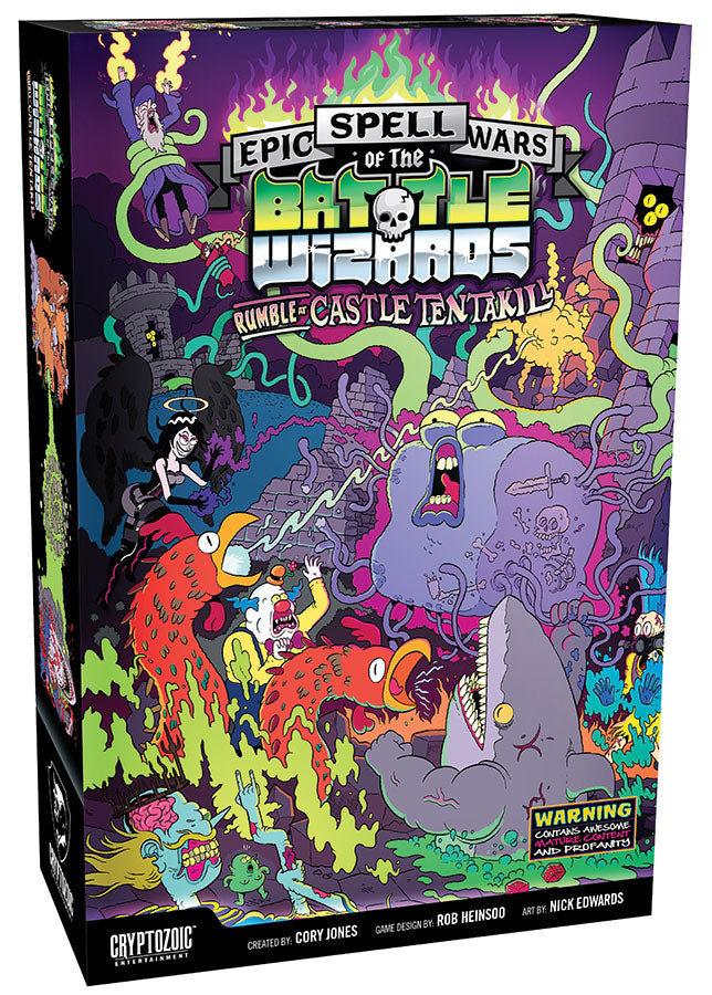 Picture of the Board Game: Epic Spell Wars Of The Battle Wizards 2: Rumble At Castle Tentakill