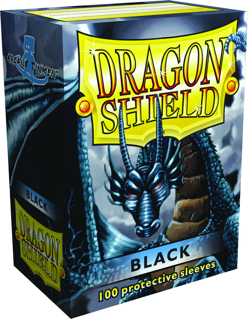 Picture of the Card Sleeves: Dragon Shield Classic: Black (100)
