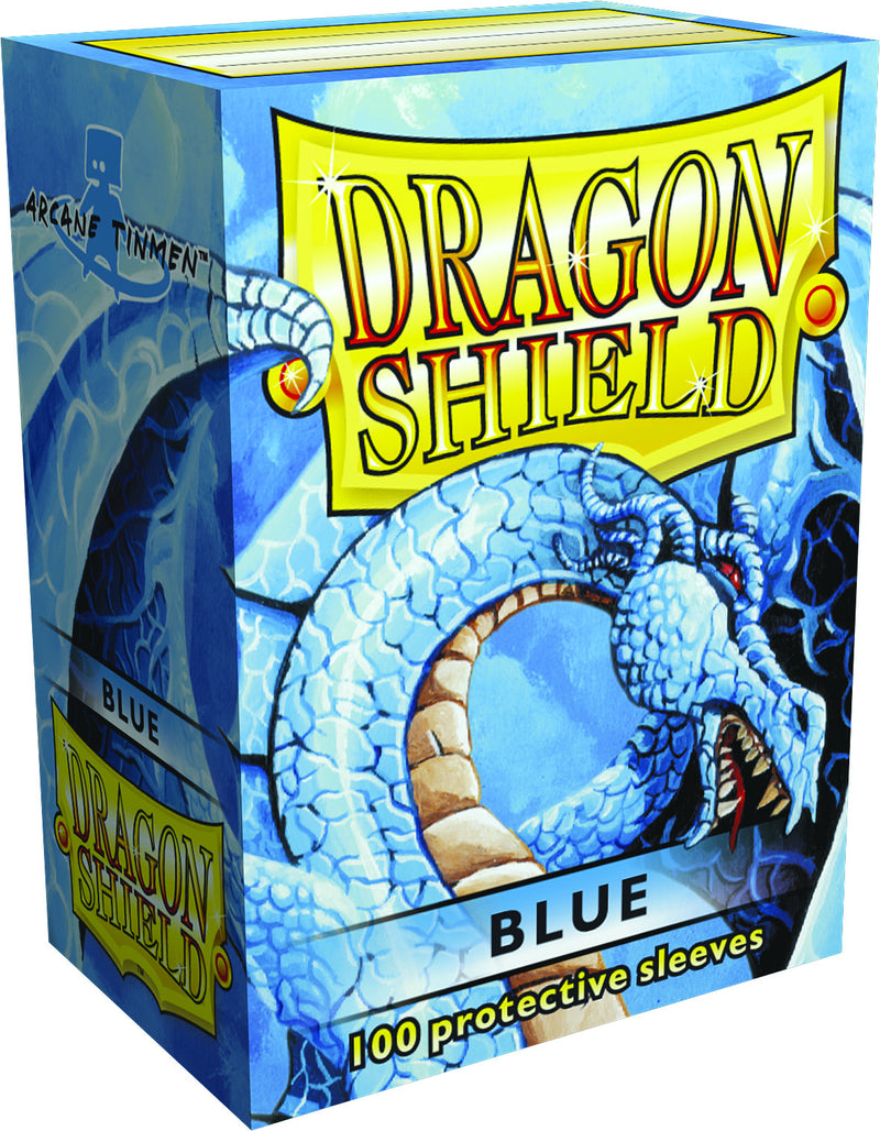 Picture of the Card Sleeves: Dragon Shield Classic: Blue (100)