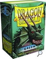Picture of the Card Sleeves: Dragon Shield Classic: Green (100)