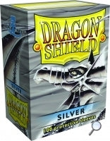 Picture of the Card Sleeves: Dragon Shield Classic: Silver (100)