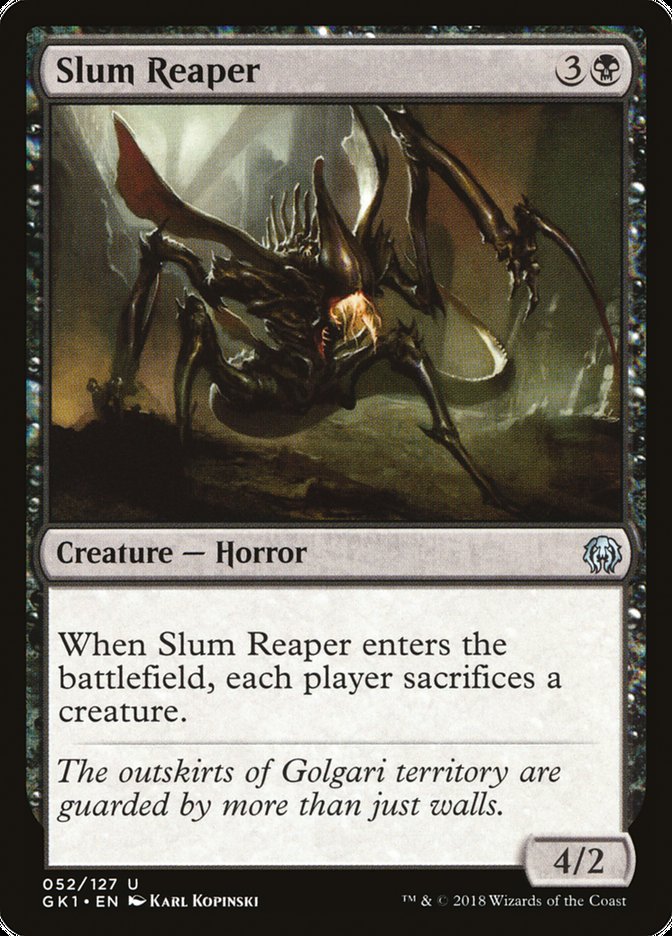Slum Reaper [Guilds of Ravnica Guild Kit]