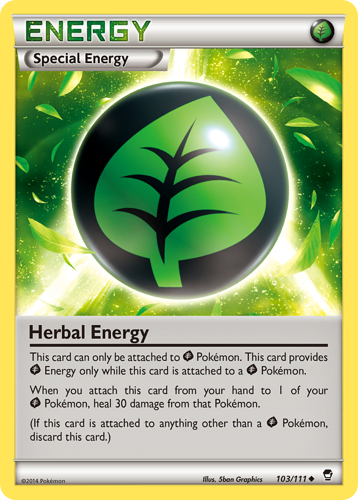 Herbal Energy (103/111) [XY: Furious Fists]