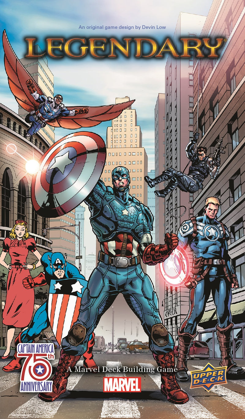 Picture of the Board Game: Legendary Marvel Captain America 75th Anniversary Expansion