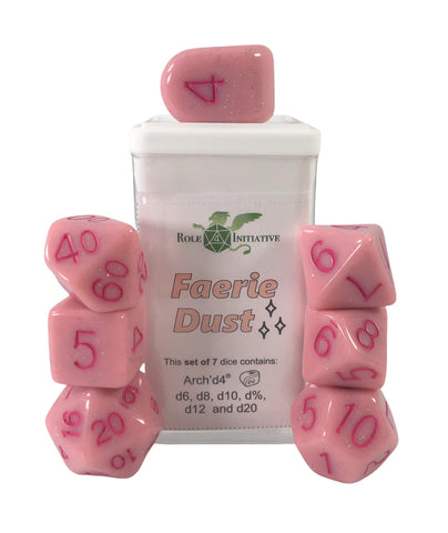 Dice Set (7) - Faerie Dust - arch'd4