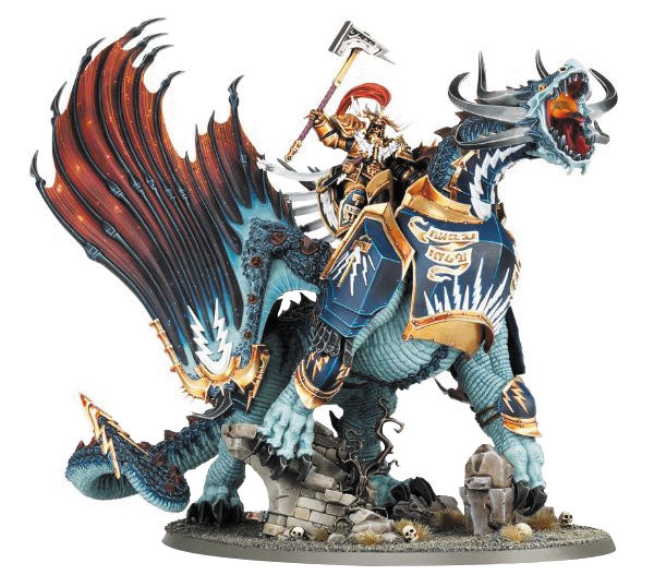 Stormcast Eternals: Lord-Celestant on Stardrake / Drakesworn Templar