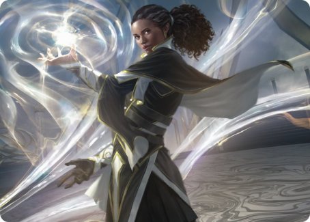 Clever Lumimancer Art Card [Strixhaven: School of Mages Art Series]