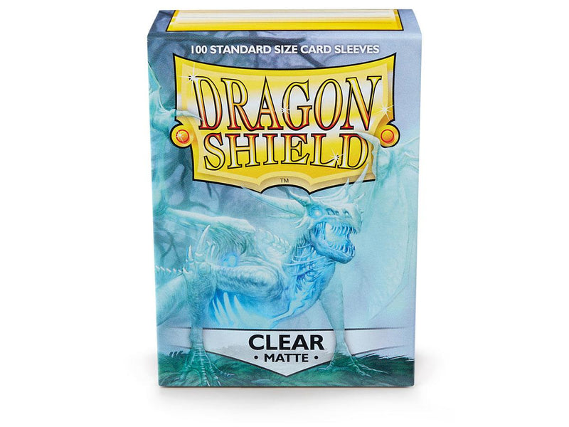 Picture of the Card Sleeves: Dragon Shield Matte: Clear (100)