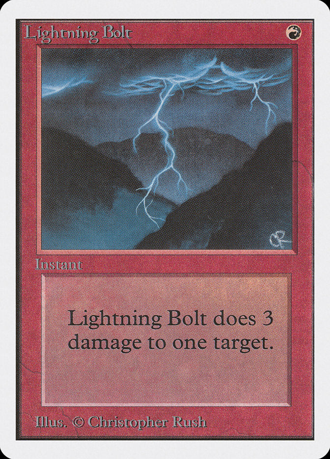 Lightning Bolt [Unlimited Edition]