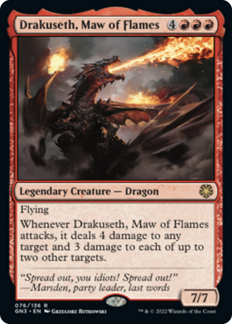 Drakuseth, Maw of Flames [Game Night: Free-for-All]