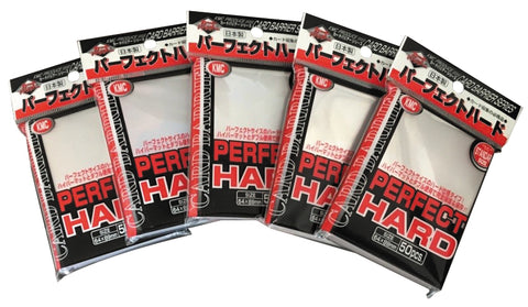 Picture of the Card Sleeves: KMC Perfect Fit Hard Sleeves (50)