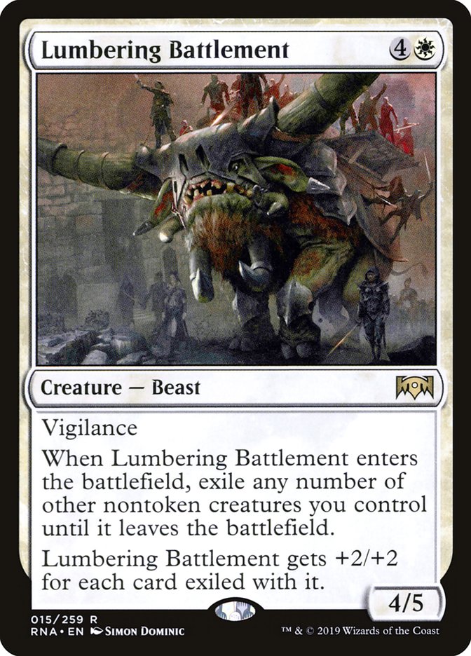 Lumbering Battlement [Ravnica Allegiance]