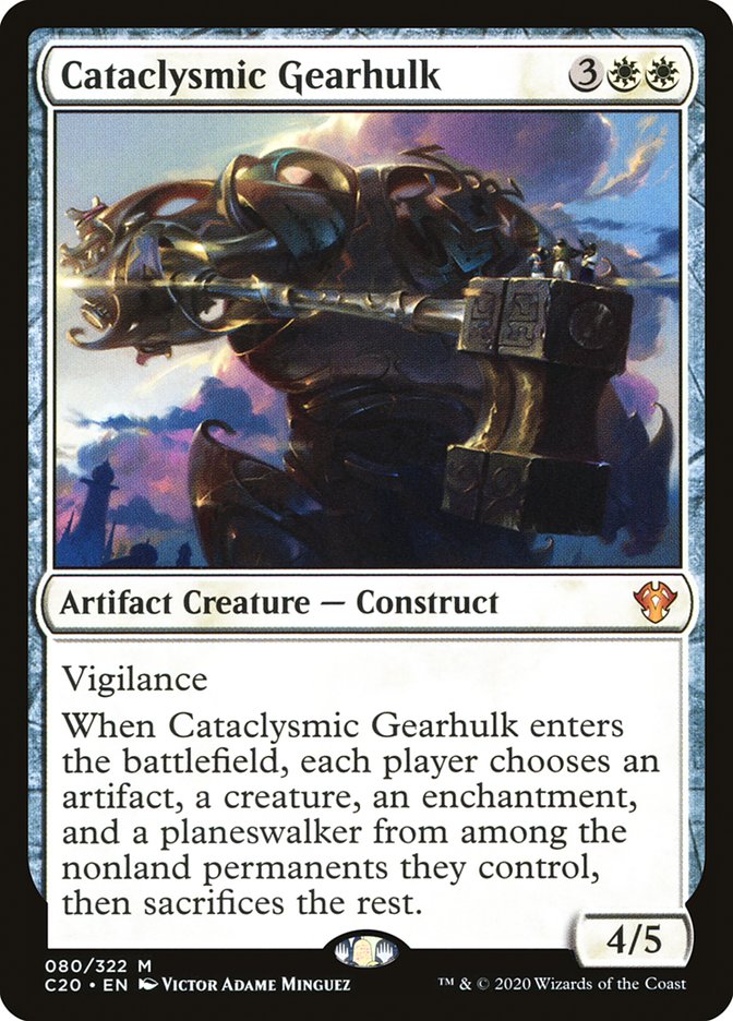 Cataclysmic Gearhulk [Commander 2020]