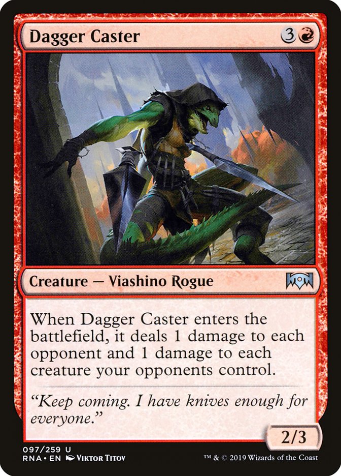 Dagger Caster [Ravnica Allegiance]