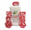 Dice Set (7) - Diffusion Cherry - arch'd4