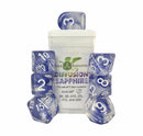 Dice Set (7) - Diffusion Sapphire - arch'd4