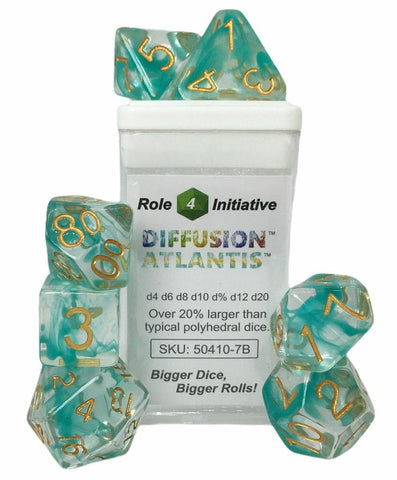 Dice Set (7) - Diffusion Atlantis