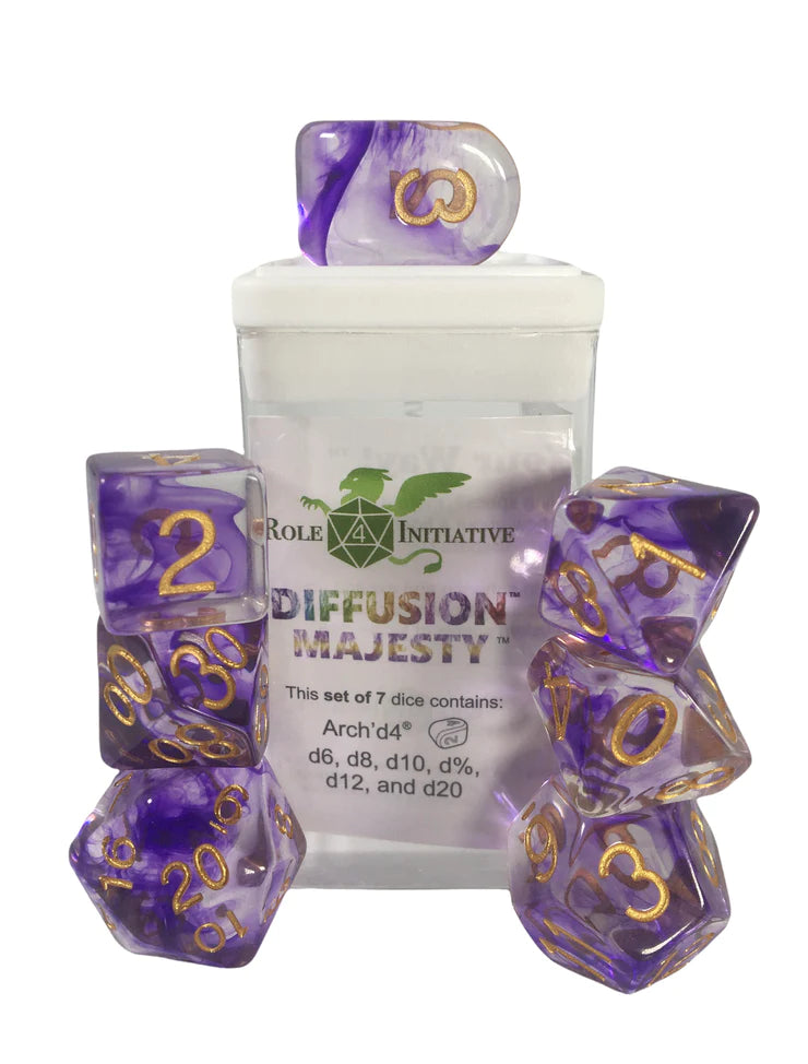 Dice Set (7) - Diffusion Majesty - arch'd4