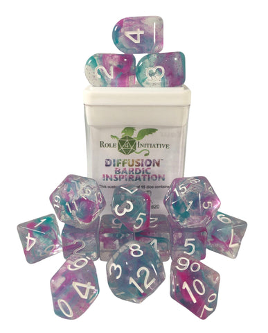 Dice Set (15) - Diffusion Bardic Inspiration w/ Arch'd4