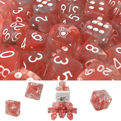 Dice Set (15) - Diffusion Fighters Resolve w/ Arch'd4 and Symbols