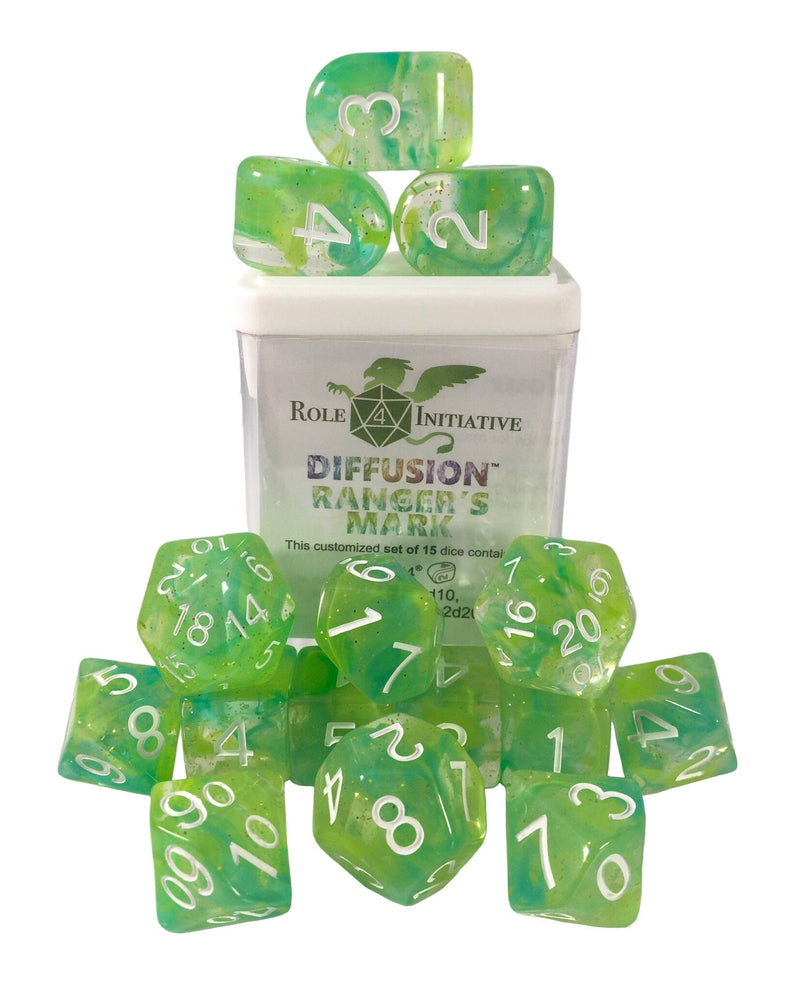 Dice Set (15) - Diffusion Rangers Mark w/ Arch'd4