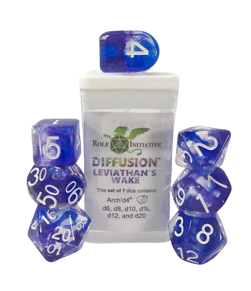 Dice Set (7) - Diffusion Leviathans Wake w/ Arch'd4