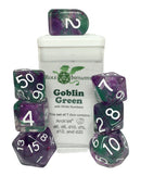 Dice Set (7) - Goblin Green w/ Arch'd4