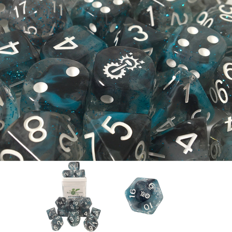 Dice Set (15) - Artificers Ingenuity w/ Arch'd4 and Symbols