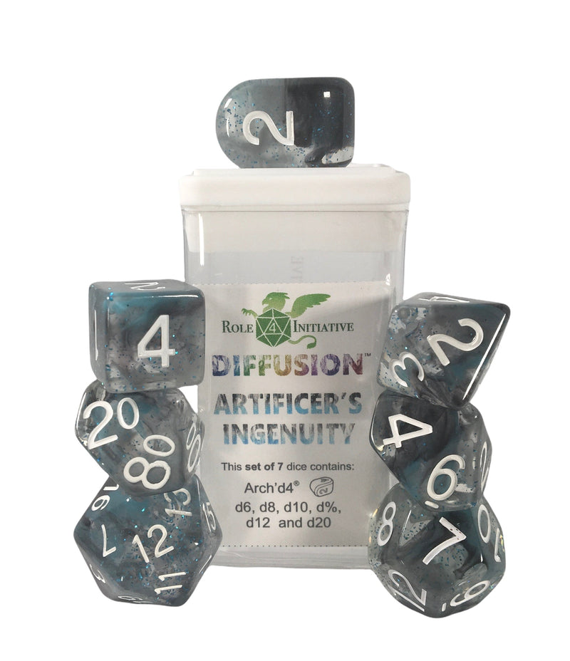 Dice Set (7) - Artificers Ingenuity w/ Arch'd4