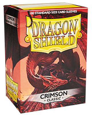 Picture of the Card Sleeves: Dragon Shield Classic: Crimson (100)