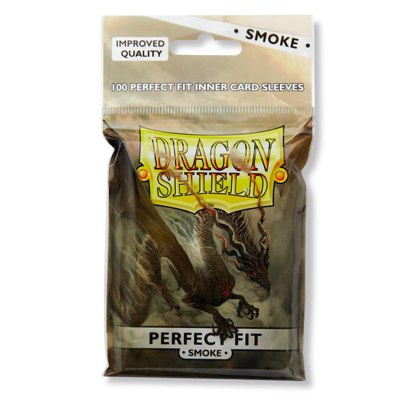 Picture of the Card Sleeves: Dragon Shield Perfect Fit - Smoke (100)
