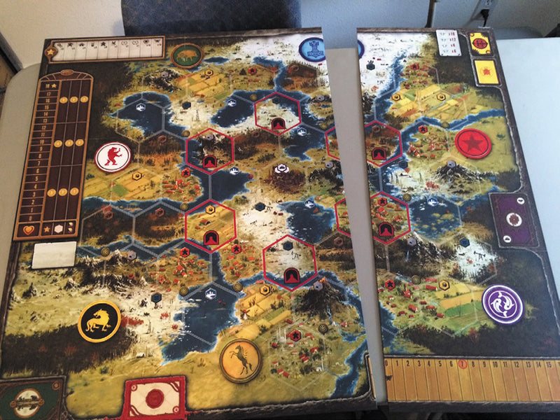 Picture of the Board Game: Scythe: Game Board Extension