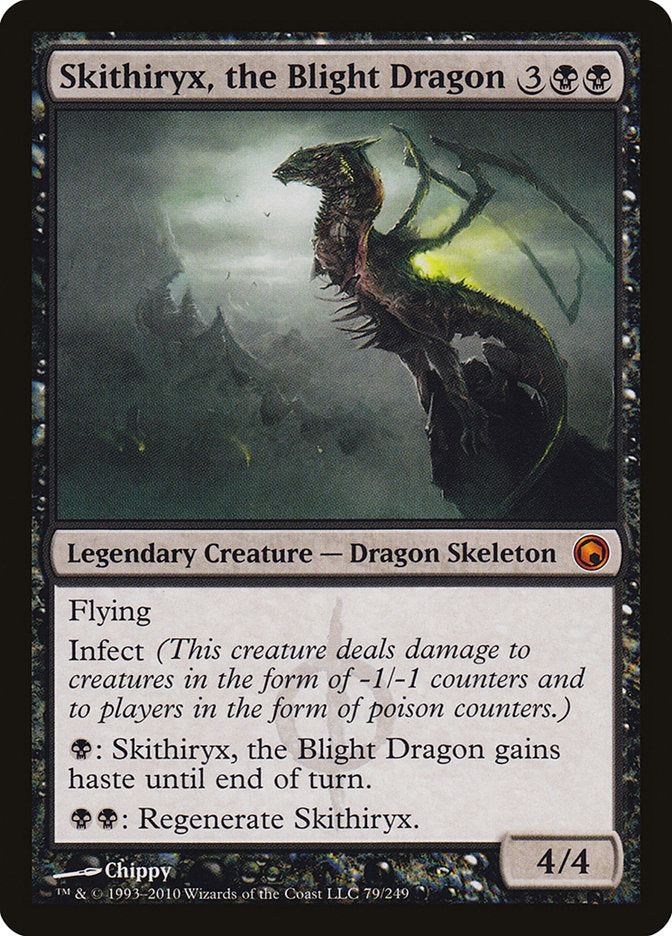 Skithiryx, the Blight Dragon [Scars of Mirrodin]