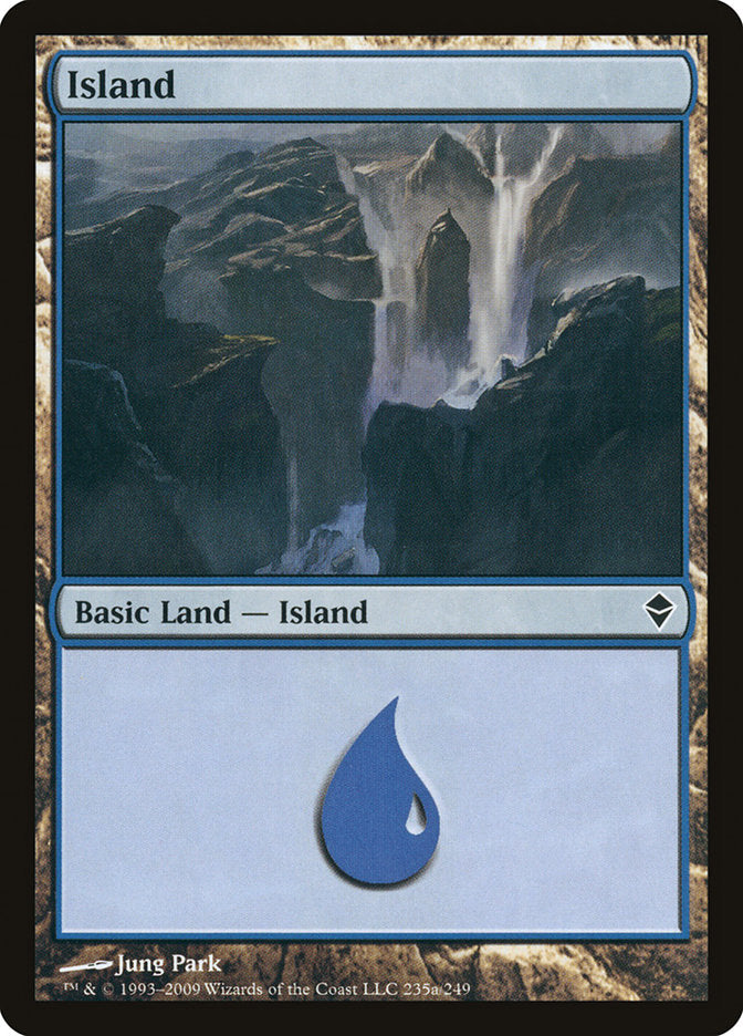 Island (235a) [Zendikar]