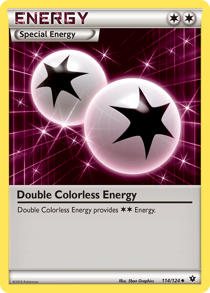Double Colorless Energy (114/124) [XY: Fates Collide]