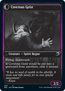 Covert Cutpurse // Covetous Geist [Innistrad: Double Feature]