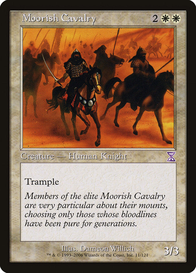 Moorish Cavalry [Time Spiral Timeshifted]